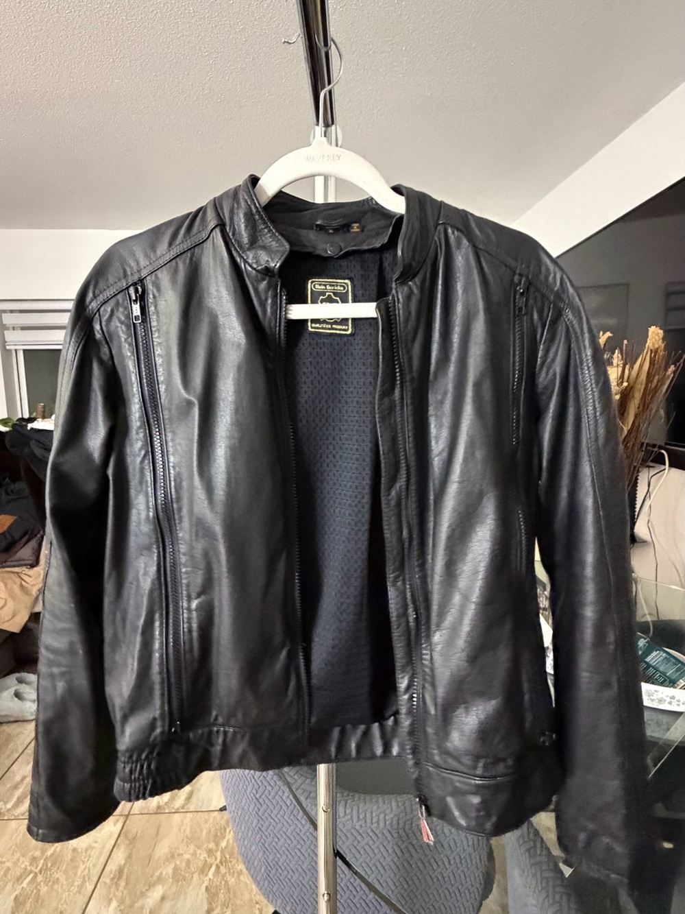 Hein Gericke Echt Leder Black Leather Jacket - Classic Rider Label